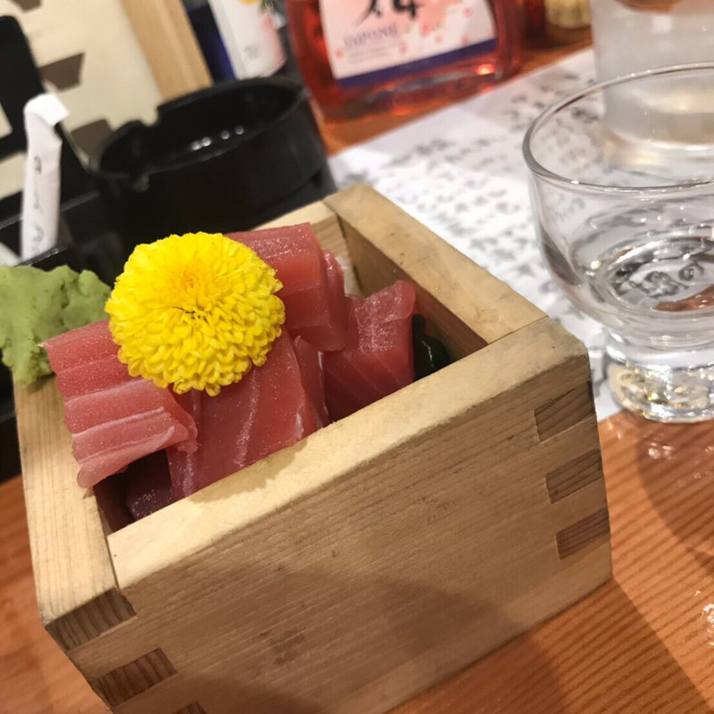 桝まぐろ(蔵元直送酒場 上よし)