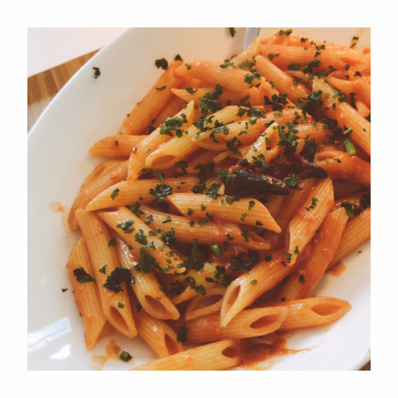 ペンネ・アッラッビアータ(田園調布シークレットパスタ会)