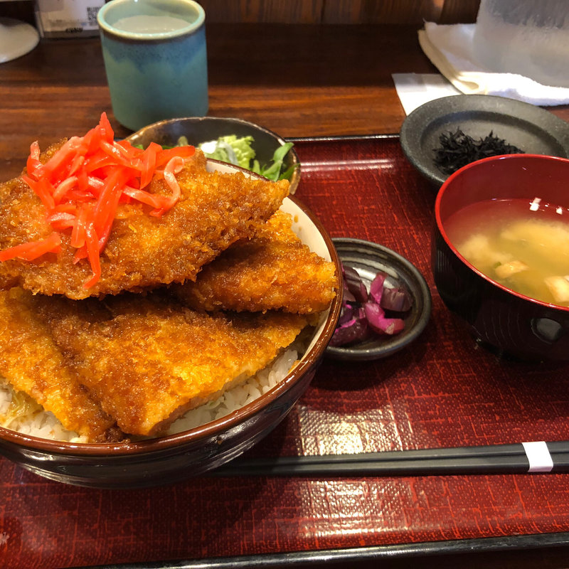 ソースカツ丼(ごちそう家 ぽん太 水天宮前店 （ごちそうや ぽんた）)