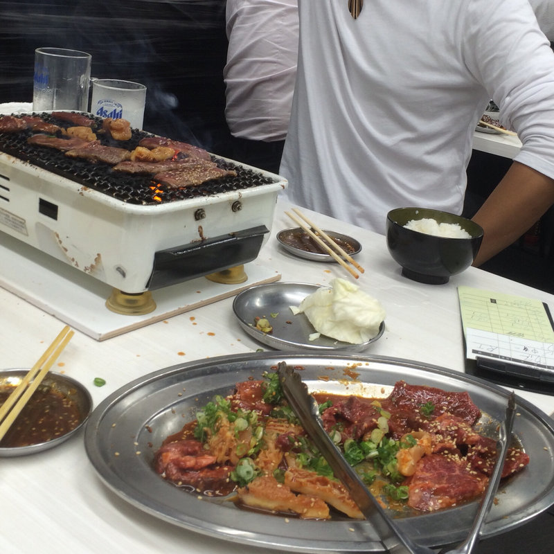 センマイ刺し(焼肉ホルモン 空 鶴橋本店)