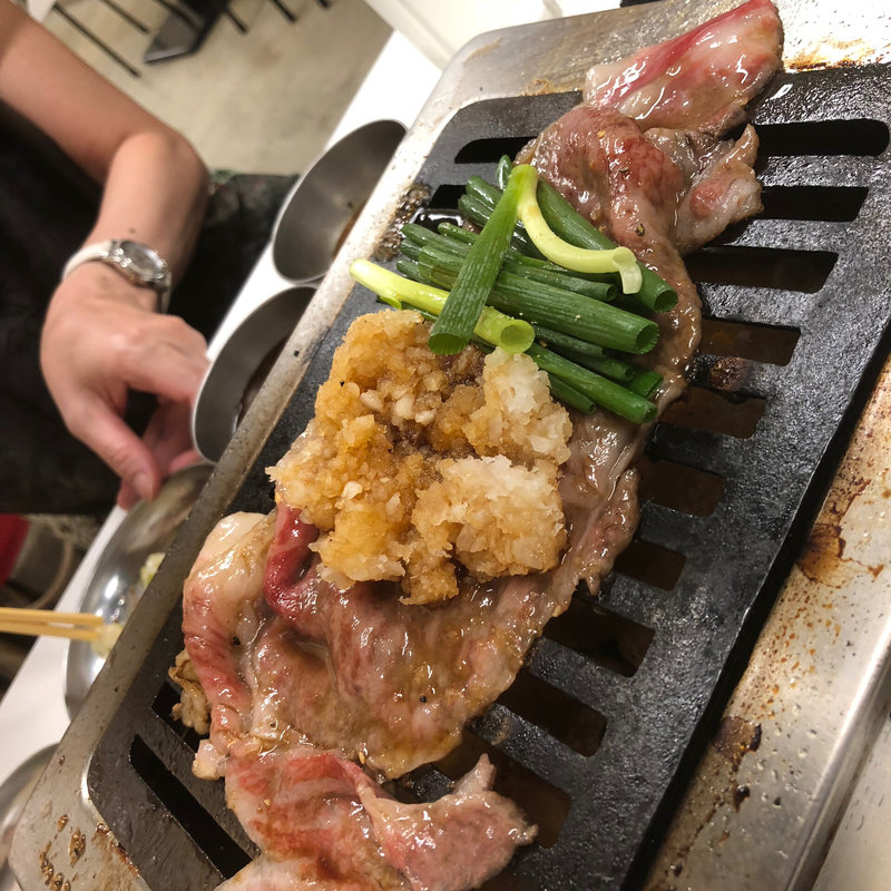 カルビ ネギおろし巻き(大阪焼肉・ホルモン ふたご 日暮里店)