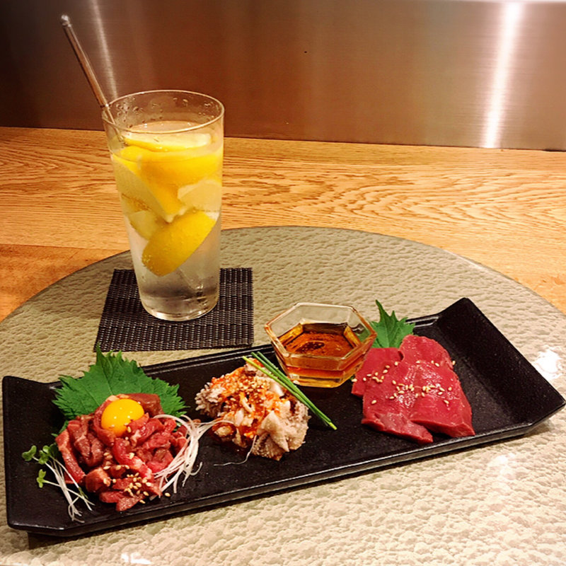 肉前菜3種盛り(肉亭いちゆく)