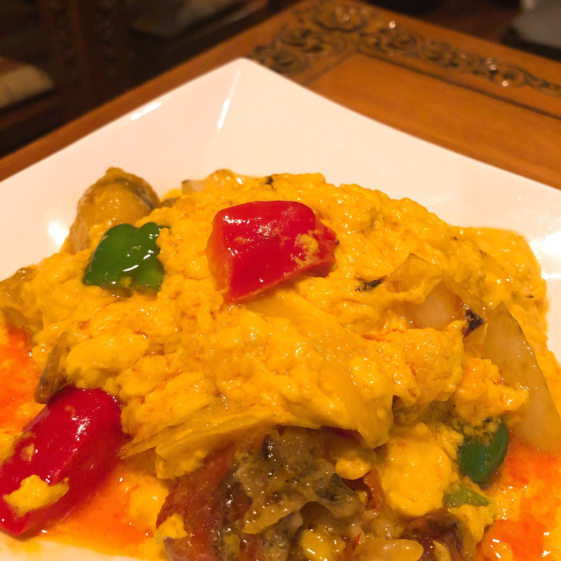 蟹のカレー炒め(ジャスミン タイ 六本木本店)