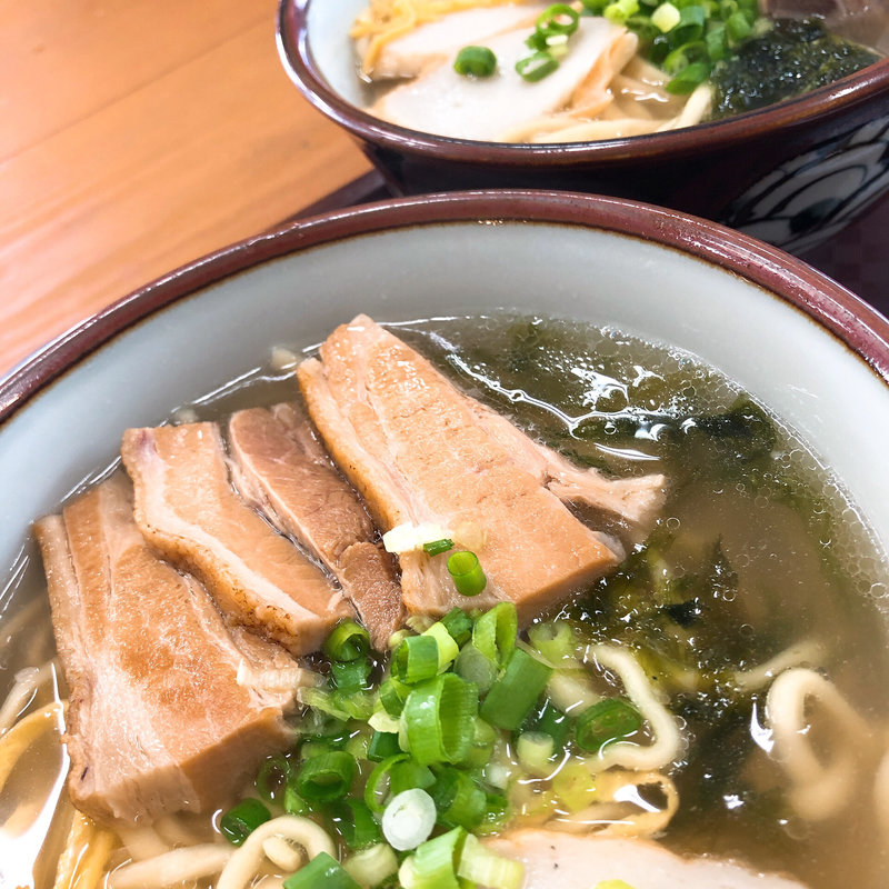 ソーキそば(おんなの駅)