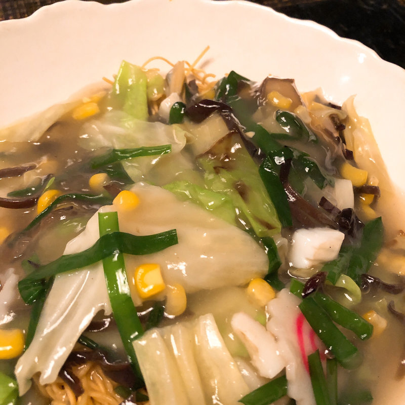 皿うどん(なぎの木・麻布十番店)