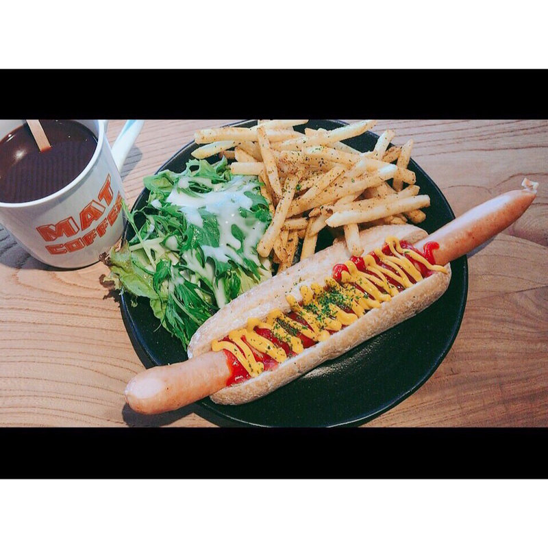 ホットドッグ(プレーン)(MAT COFFEE)