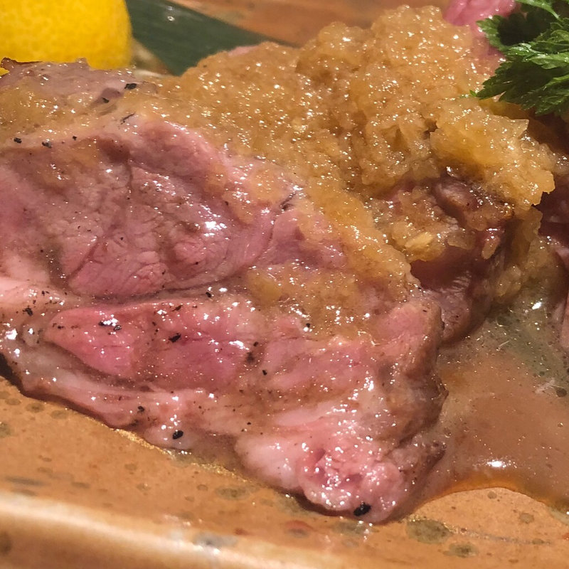 ラムの炭火焼(肴や)