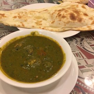 日替わりカレーセット(ムルグパラク)(インドキッチン)