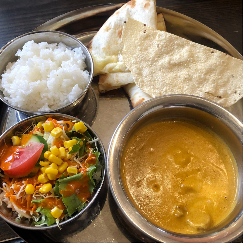 ミニチーズナンランチ(ルパ 飯塚店)