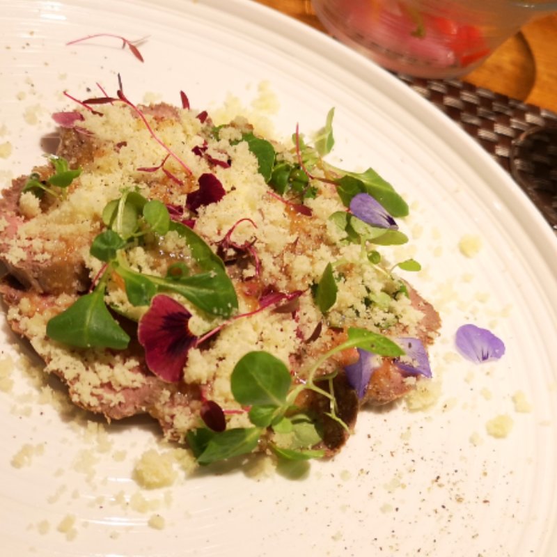 ローストビーフのカルパッチョ風(GRILL KONYA)