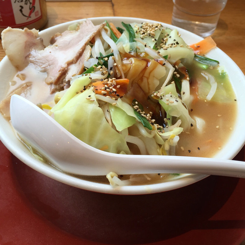 野菜ラーメン(ラーメン横綱　久御山店)