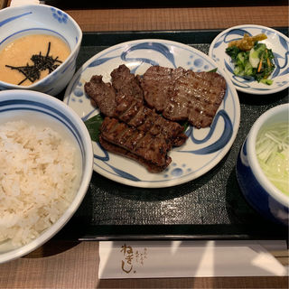 牛タン三種盛りセット(ねぎし UENO3153店)