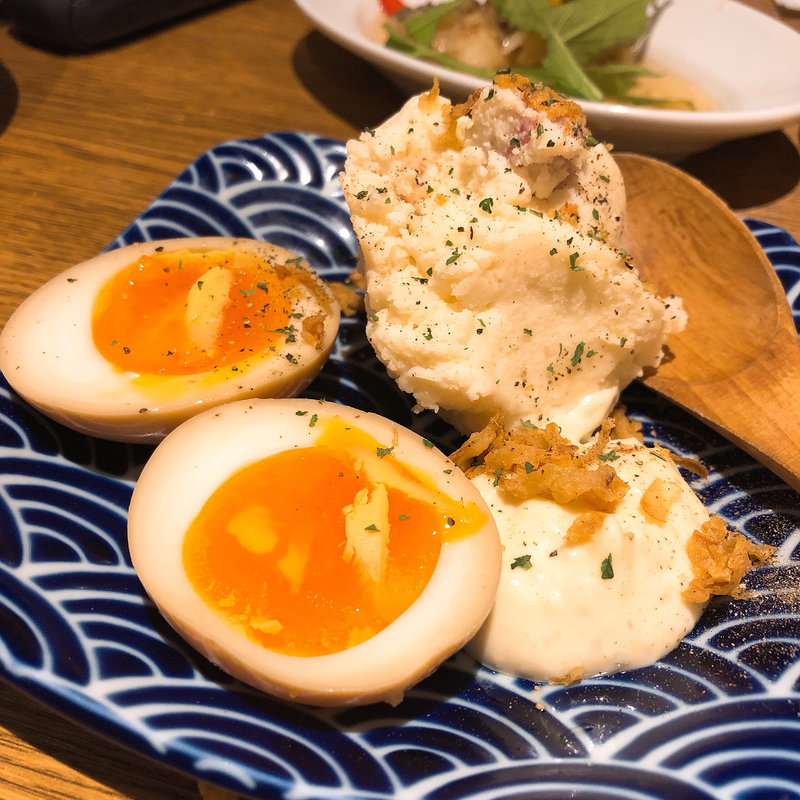 とろ〜り味玉ポテトサラダ(佐藤商店 )