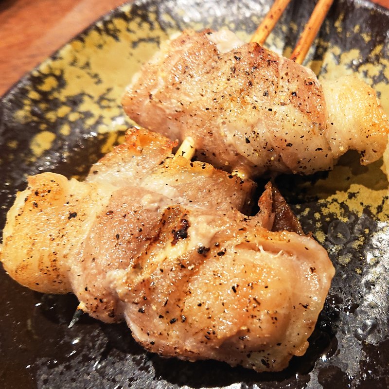 豚肉チーズ巻き(三代目 鳥メロ 大鳥居駅前店)