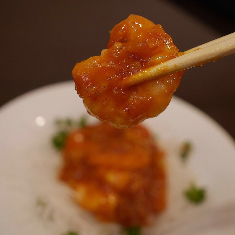 海老のチリソース(居酒屋ダイニングふう)