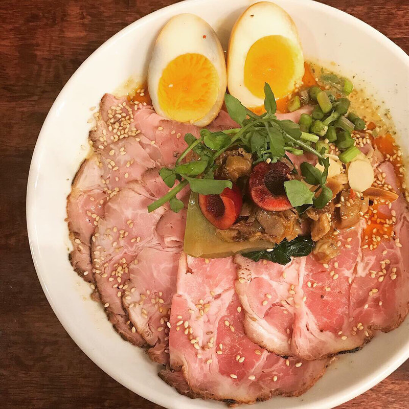 限定 海老丸式冷やし坦々麺(海老丸らーめん)