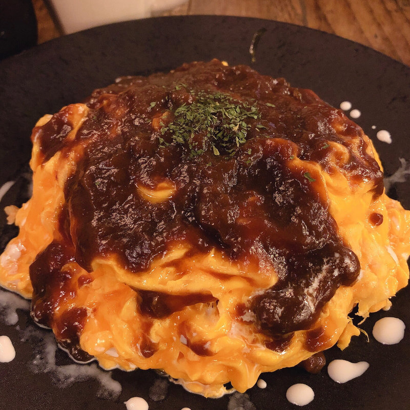 デミグラスオムライス(ESPRESSO D WORKS 渋谷)