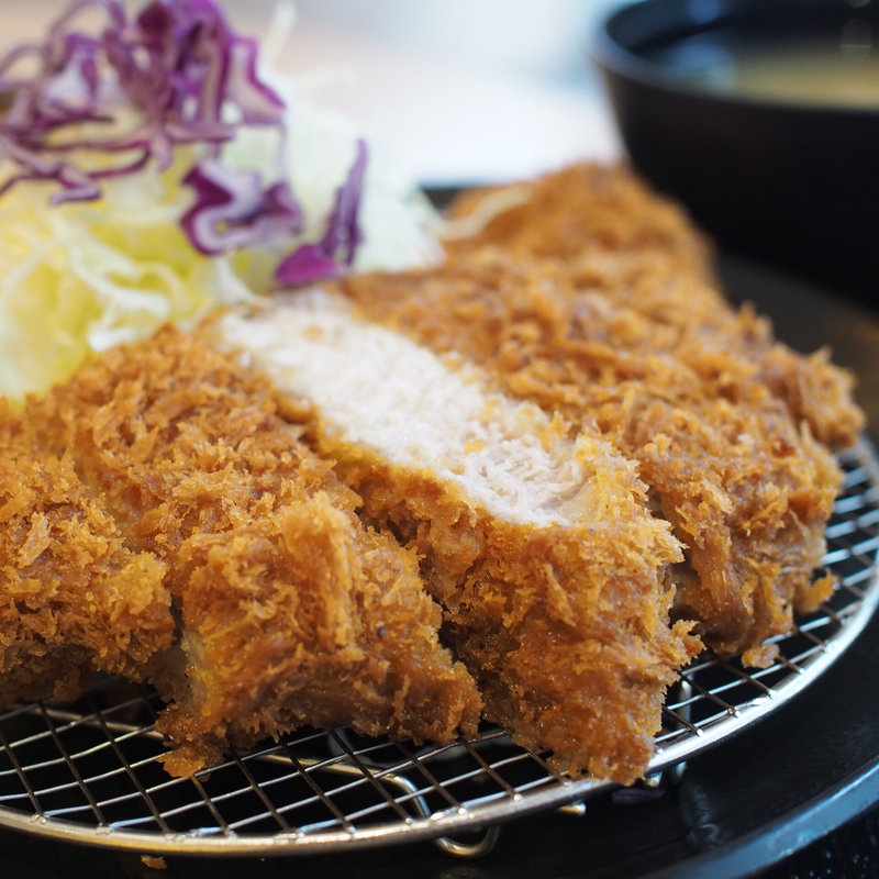 厚切りロース、ヒレ定食(松のや 服部店)