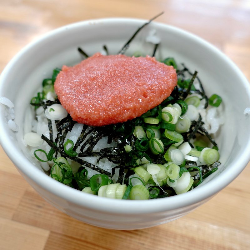 明太ごはん(うどん蔵ふじたや)