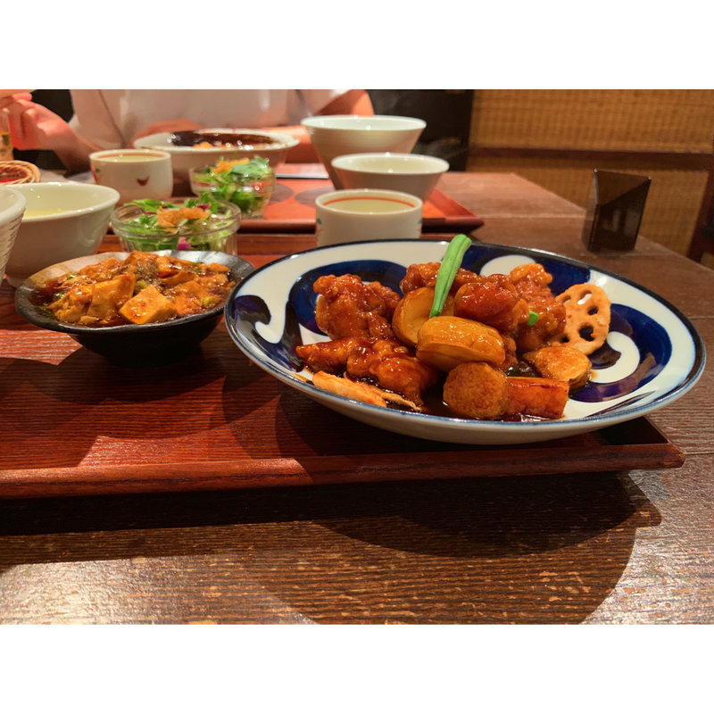 根菜入り　黒酢酢(中華旬彩森本)