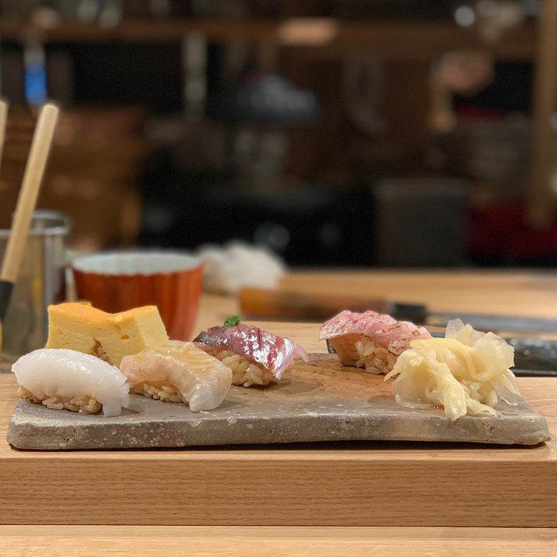 剣先いか(鮨 なかもと)