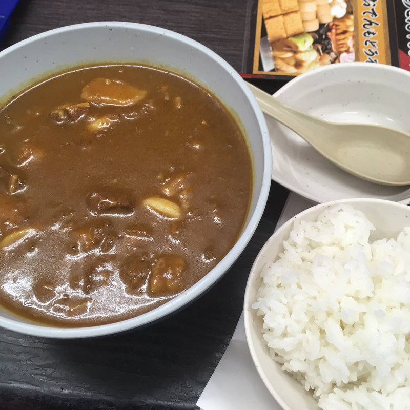 カレーぶっかけうどんセット(資さんうどん 諸岡店)