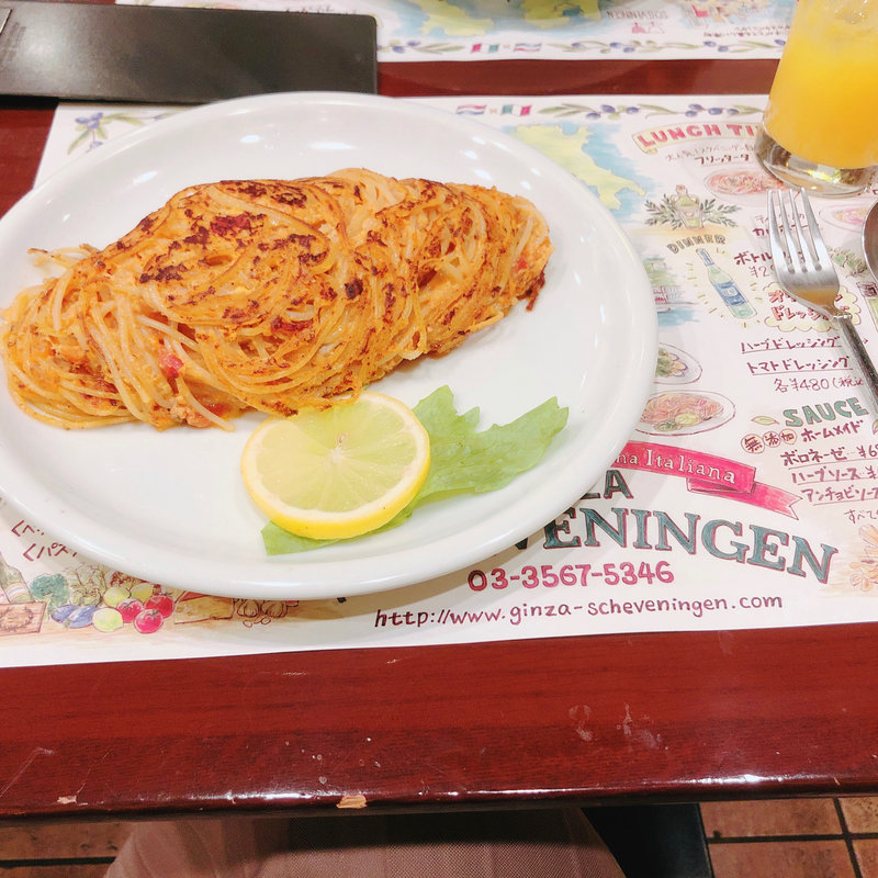 5．フリッタータ(銀座スケベニンゲン)