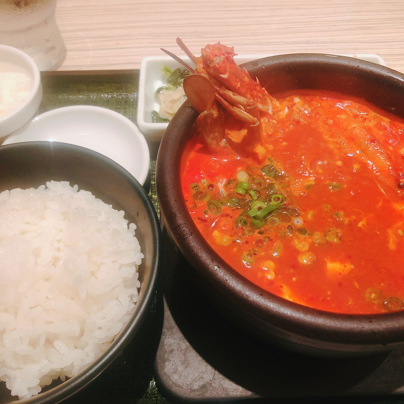 海の幸スンドゥブ(東京純豆腐 東京ドームシティ ラクーア店)