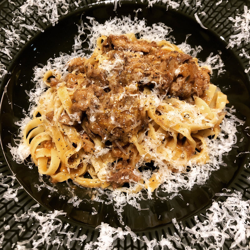 ヴィノーブル風ミートソースパスタ(オイスター&ワイン ヴィノーブル)