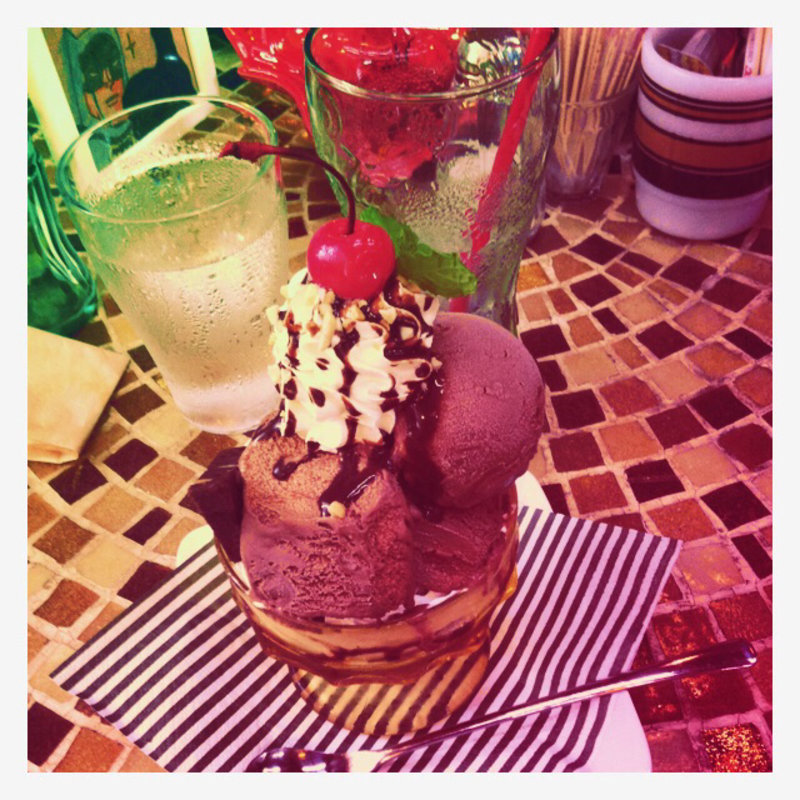 チョコレートパフェ？(Grow up company)