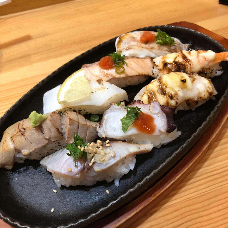  すし焼き　八貫（赤出汁付)(ときすし はなれ （トキスシハナレ）)