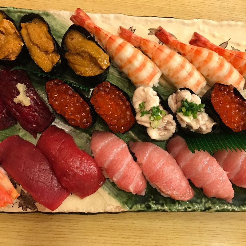 握りお任せ(小金寿司)