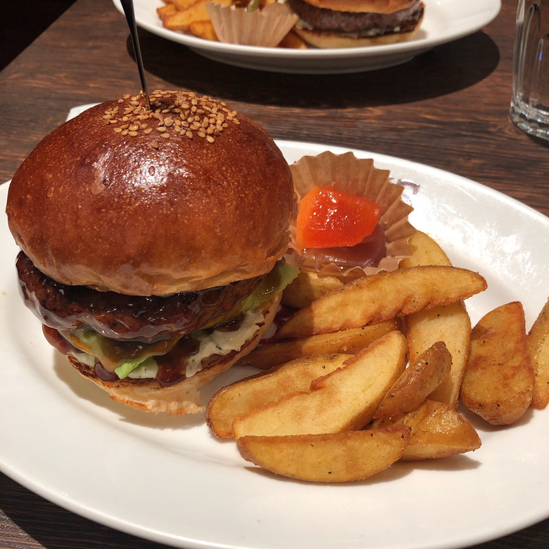 てりやきバーガー(BLACOWS)