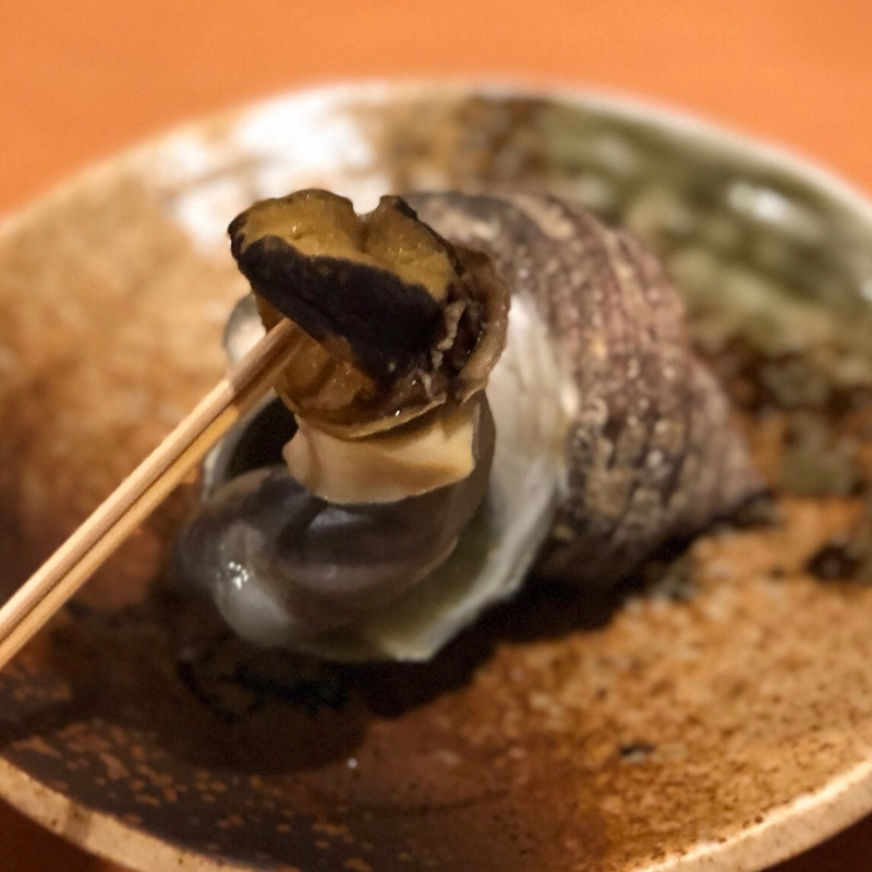 サザエ壺焼き(上六産直市場 )