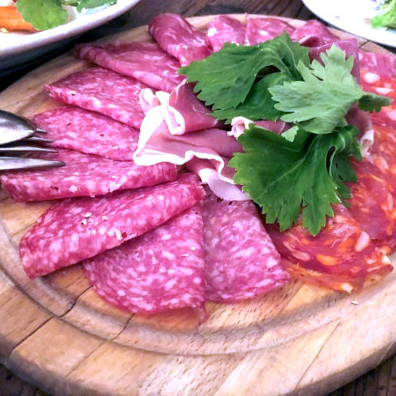 イタリア産ハム、サラミの盛り合わせ(VACANZA)