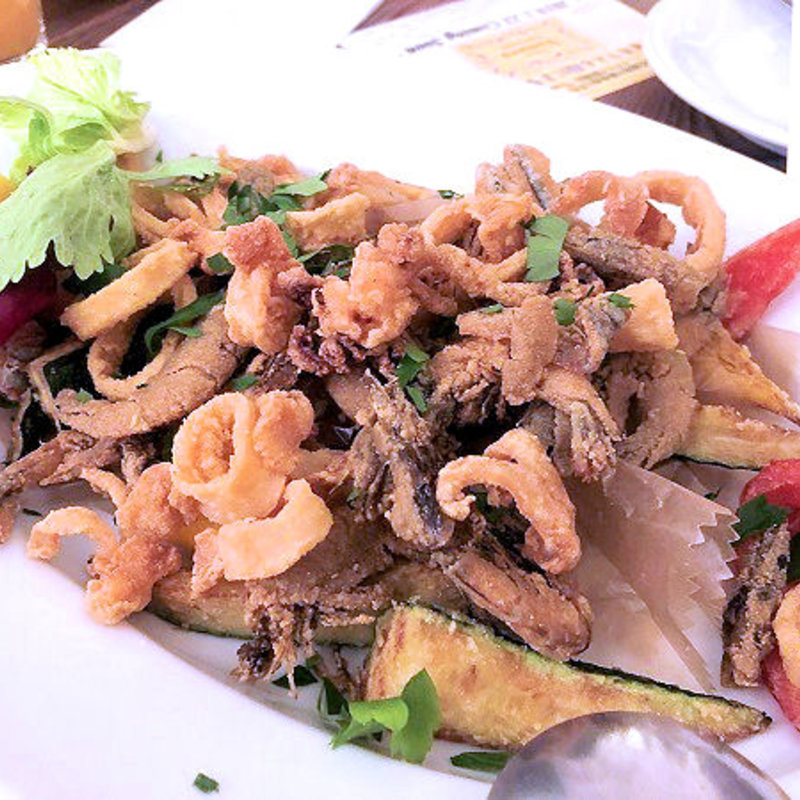 魚介と野菜のフリット盛り合わせ(VACANZA)