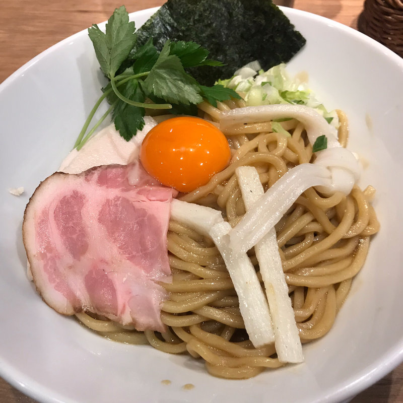 濃厚卵のまぜSOBA(むぎとオリーブ さいたま新都心店)