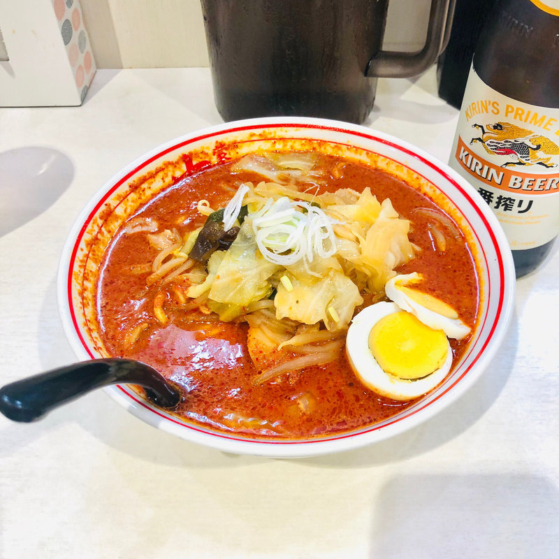 北極やさい5倍(蒙古タンメン中本 御徒町店)