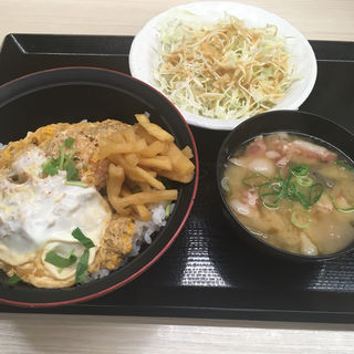 ミニカツ丼セット(かつや 秋葉原店)