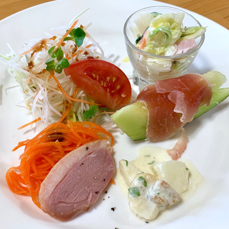 前菜セット(ランチ)  +680円(ninjin papa （にんじんパパ）)