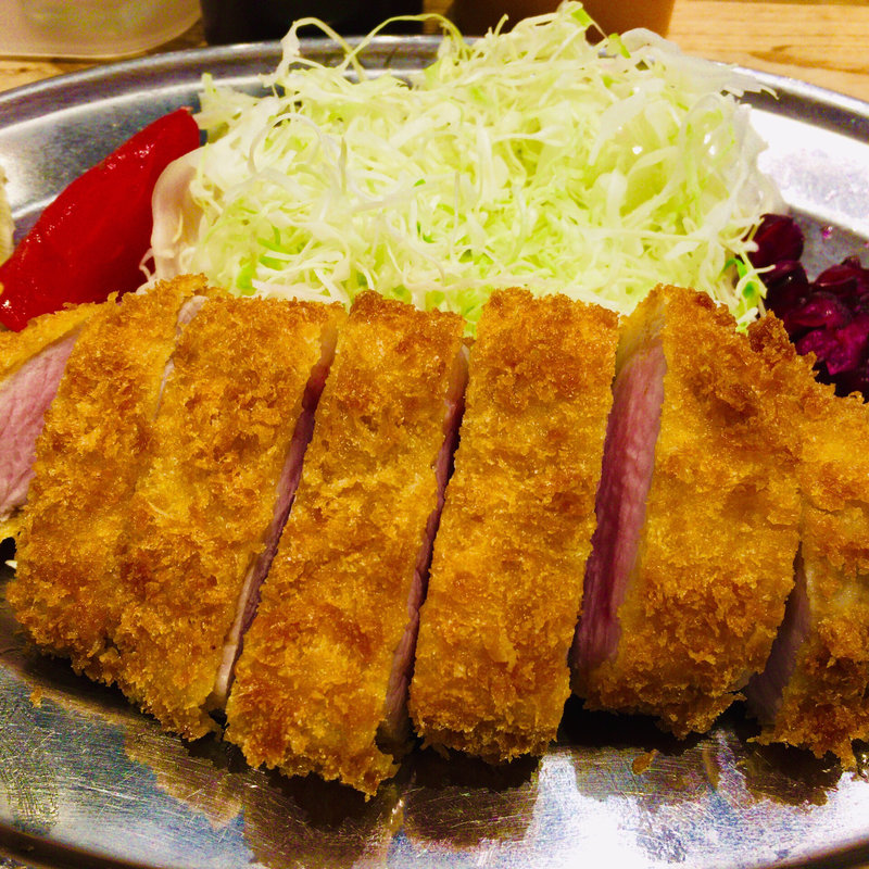 極厚レアかつ 250g(ツイテルポークマン)