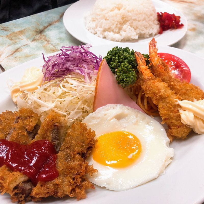 ビフカツランチ(はやし食堂)