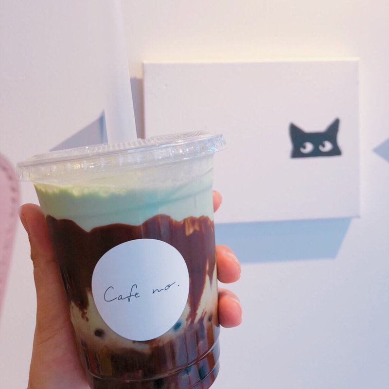 チョコミントタピオカ(Cafe no. shonan)