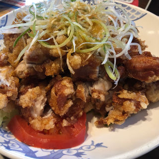 1ポンド油淋鶏(バーミヤン 江東白河店)