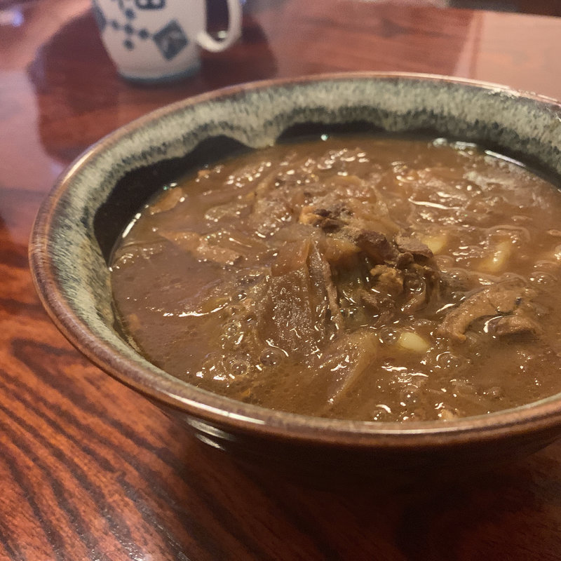合鴨カレーうどん(かもん)