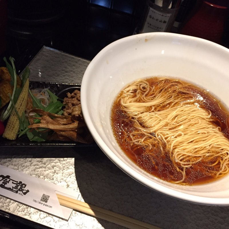 ヴィーガン醤油(鶏Soba 座銀 本店)