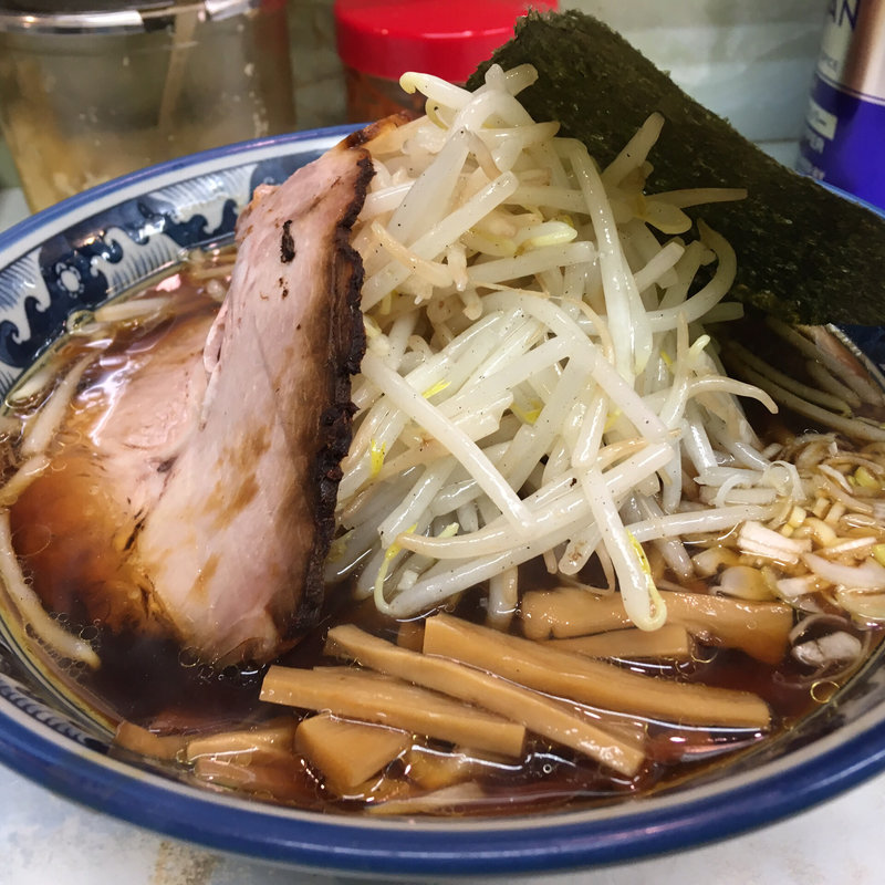 支那そば（もやしトッピング）(ラーメン 丸仙)