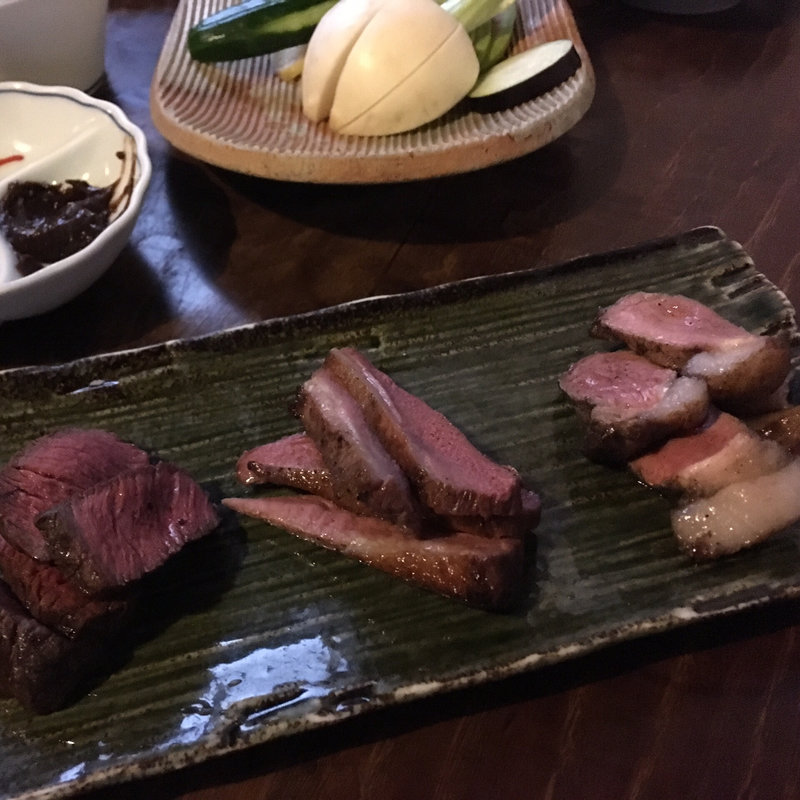 ジビエ盛り合わせ(味噌坐 玉響)