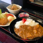 カレーライス定食(食事 きく川 )