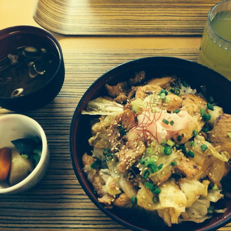 鶏ちゃん丼(道の駅　可児ッテ　ナチュラルキッチン )
